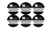 Safe Staffing Stickers - 008080 (15 per sheet)